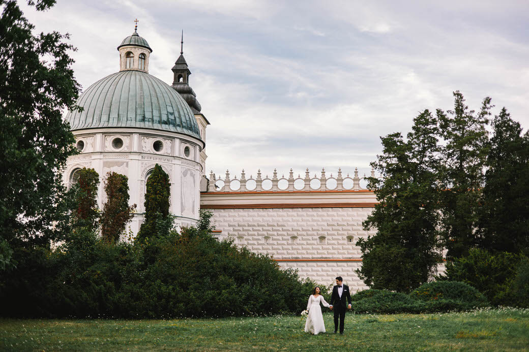 Wesele w Rzeszowie, zajazd Garden oraz sesja poślubna w zamku w Krasiczynie – Aleksandra i Paweł